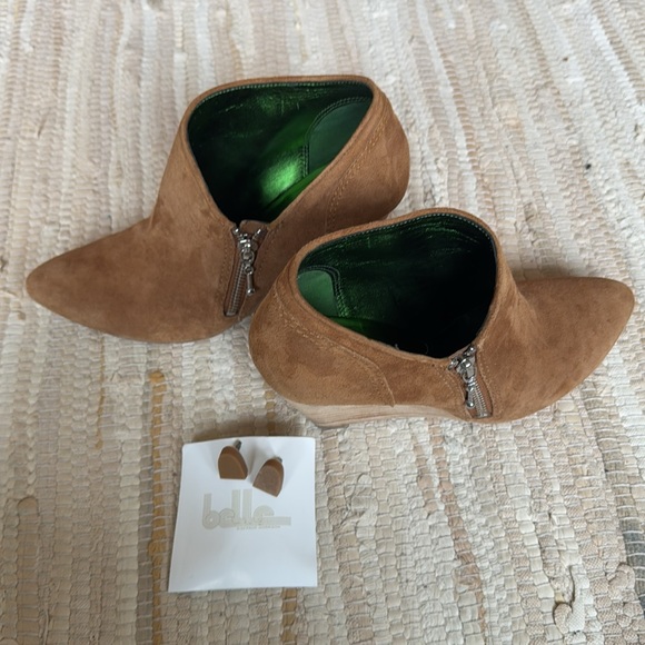 Belle by Sigerson Morrison suede ankle booties - Picture 5 of 5